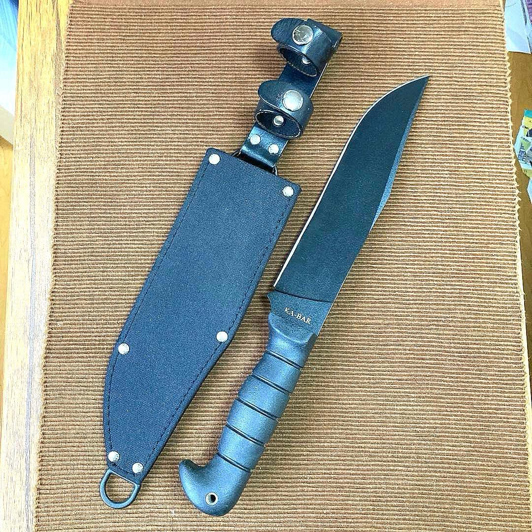 希少品薄品KA-BAR 1277 ラージ ボウイ ナイフ サバイバルナイフ - メルカリ