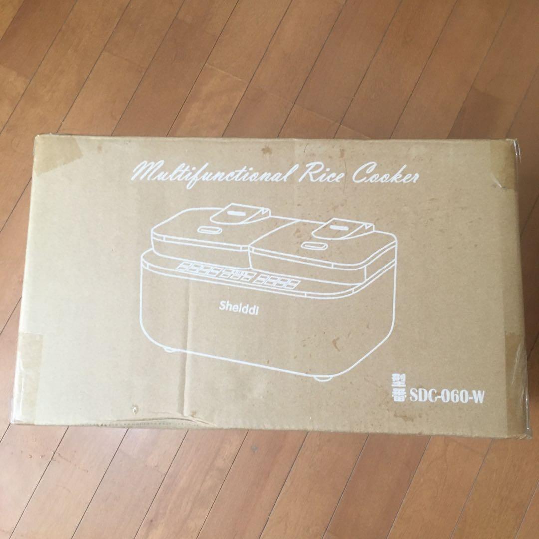 Shelddi 炊飯器 3合~5.5合 ダブルインナー 双内釜 - メルカリ