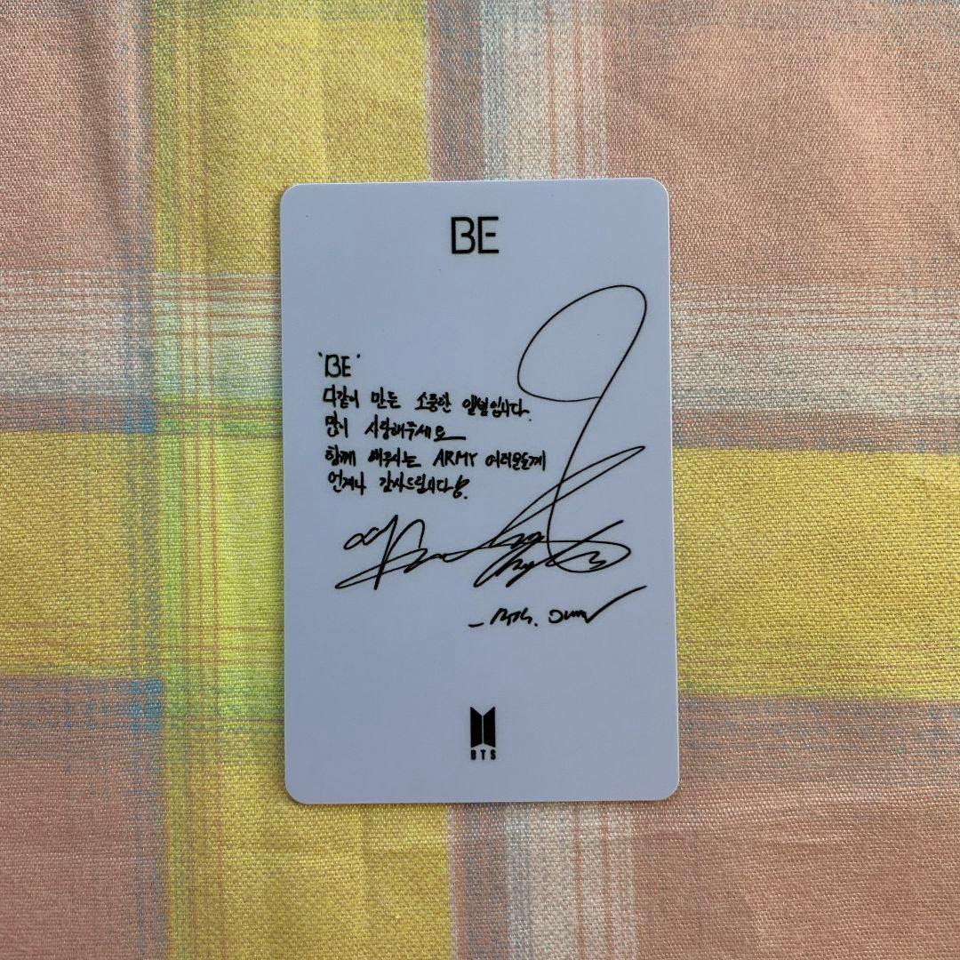 ラキドロ BTS BE 未公開 トレカ JIMIN ジミン - メルカリ