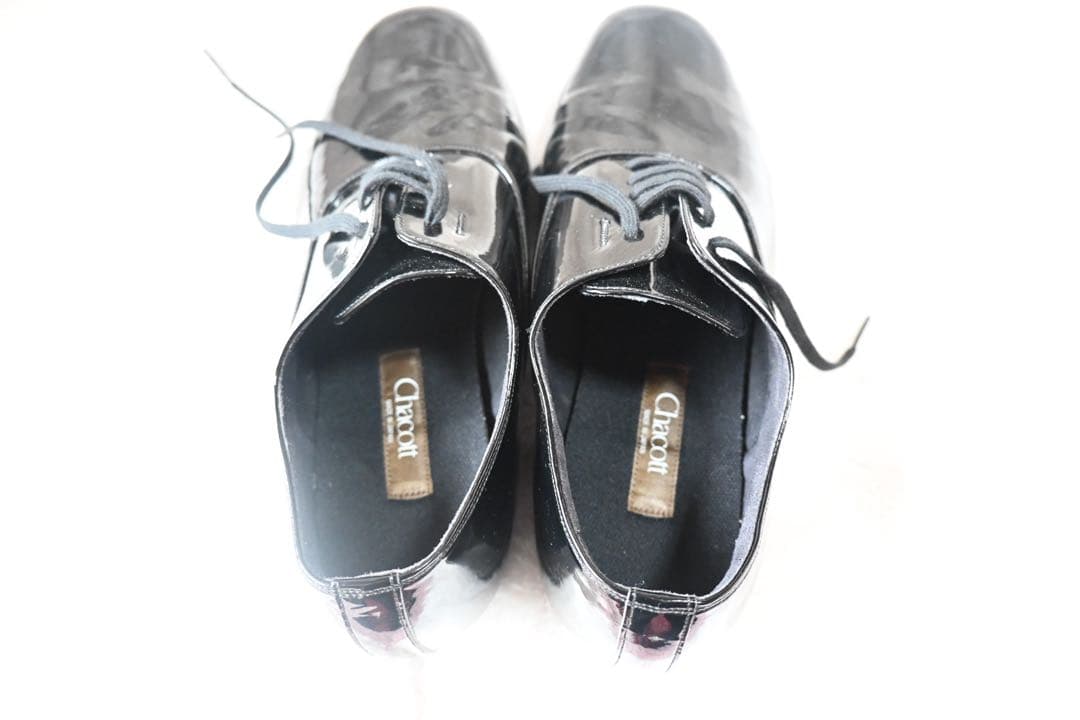 男性　ダンス シューズ 黒 25.5cm メンズS メンズシューズ