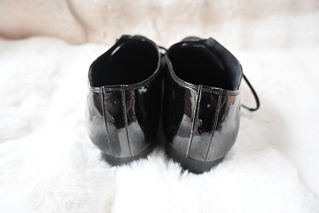 男性　ダンス シューズ 黒 25.5cm メンズS メンズシューズ