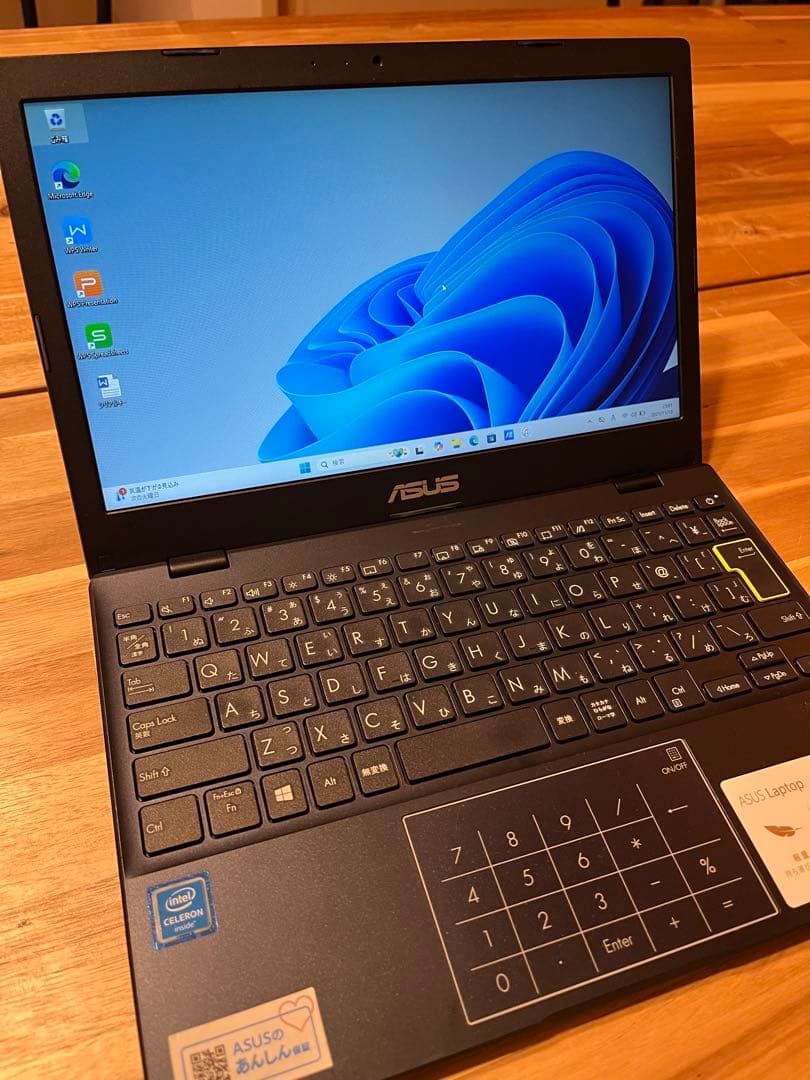 ✴︎美品　保護ケース付き✴︎ASUS Windows 11 ノートPC ネイビー Core i5 20GB Windows11 ノートパソコン オフィス付き ASUS VivoBook