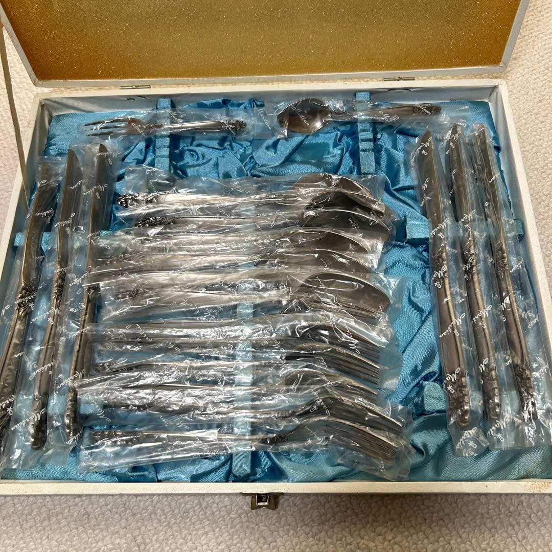 新品未使用品 マーシャン レトロカトラリーセット ナイフ・フォーク
