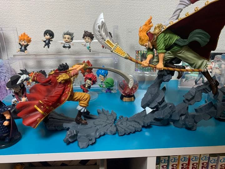 ロジャーと白ひげ　フィギュア Amazon | ワンピースアニメゴルDロジャーVSエドワードニューゲート