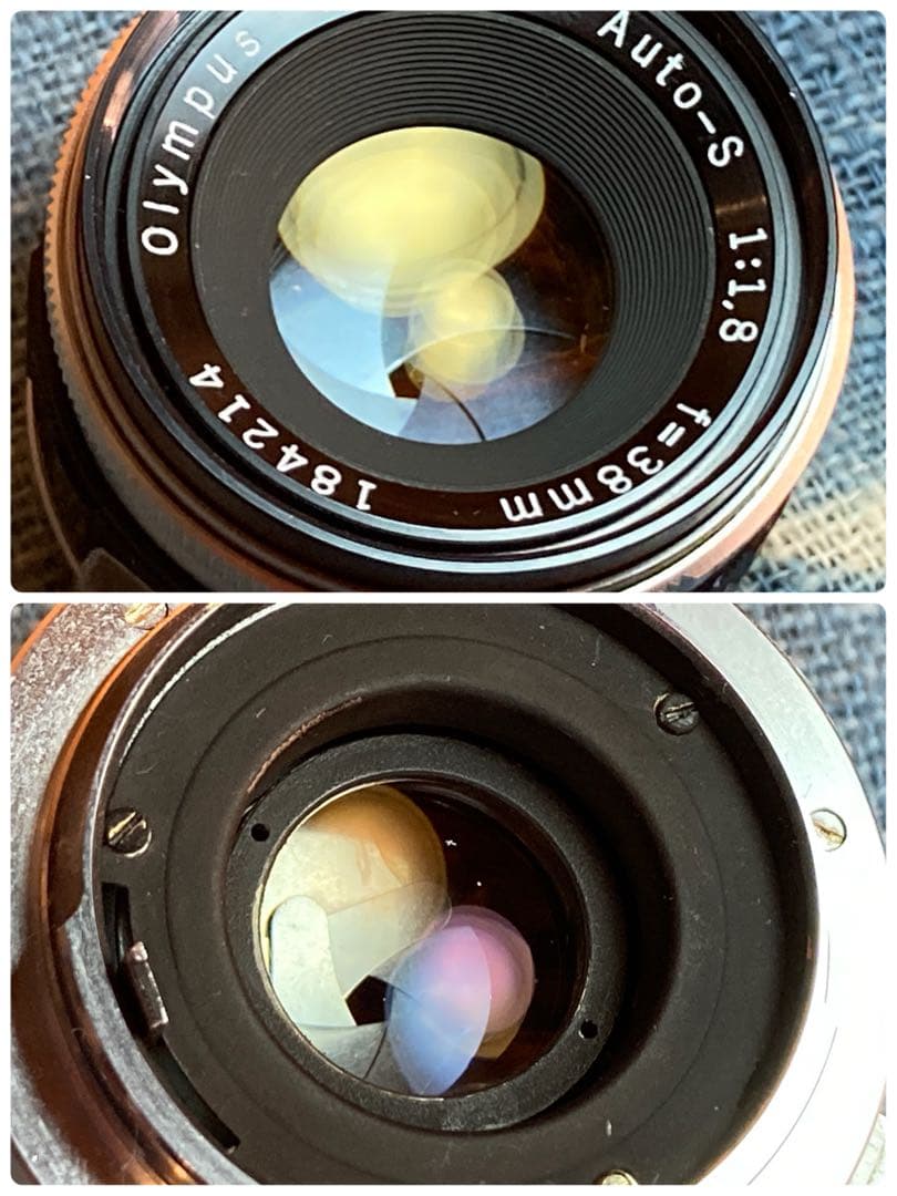 カエさま専用☆olympus pen f☆完動品・美品・保証付☆ハーフの最高峰