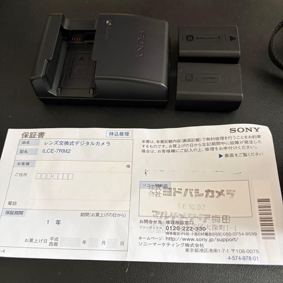 SONY α7 rII ミラーレス一眼カメラ ジャンク品 - メルカリ