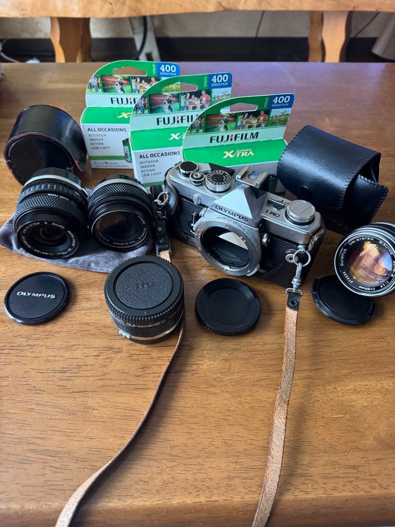 オリンパス　OM-1フィルムカメラとOlympusレンズセット 初めてのフィルムカメラにおすすめしたいオリンパス『OM-1』 個体選び