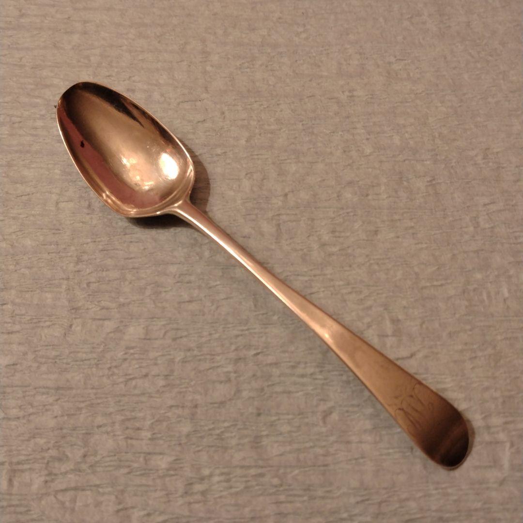 お値下げ　イギリス　純銀ティースプーン　1781年 セール（23日まで）イギリス 純銀ティースプーン 1781年 - メルカリ