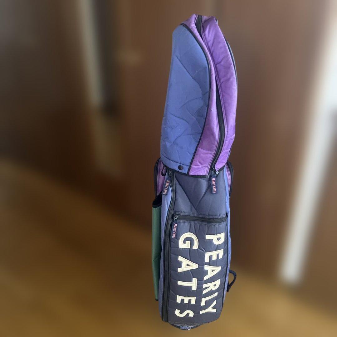 PEARLY GATES ゴルフキャディバッグ - メルカリ