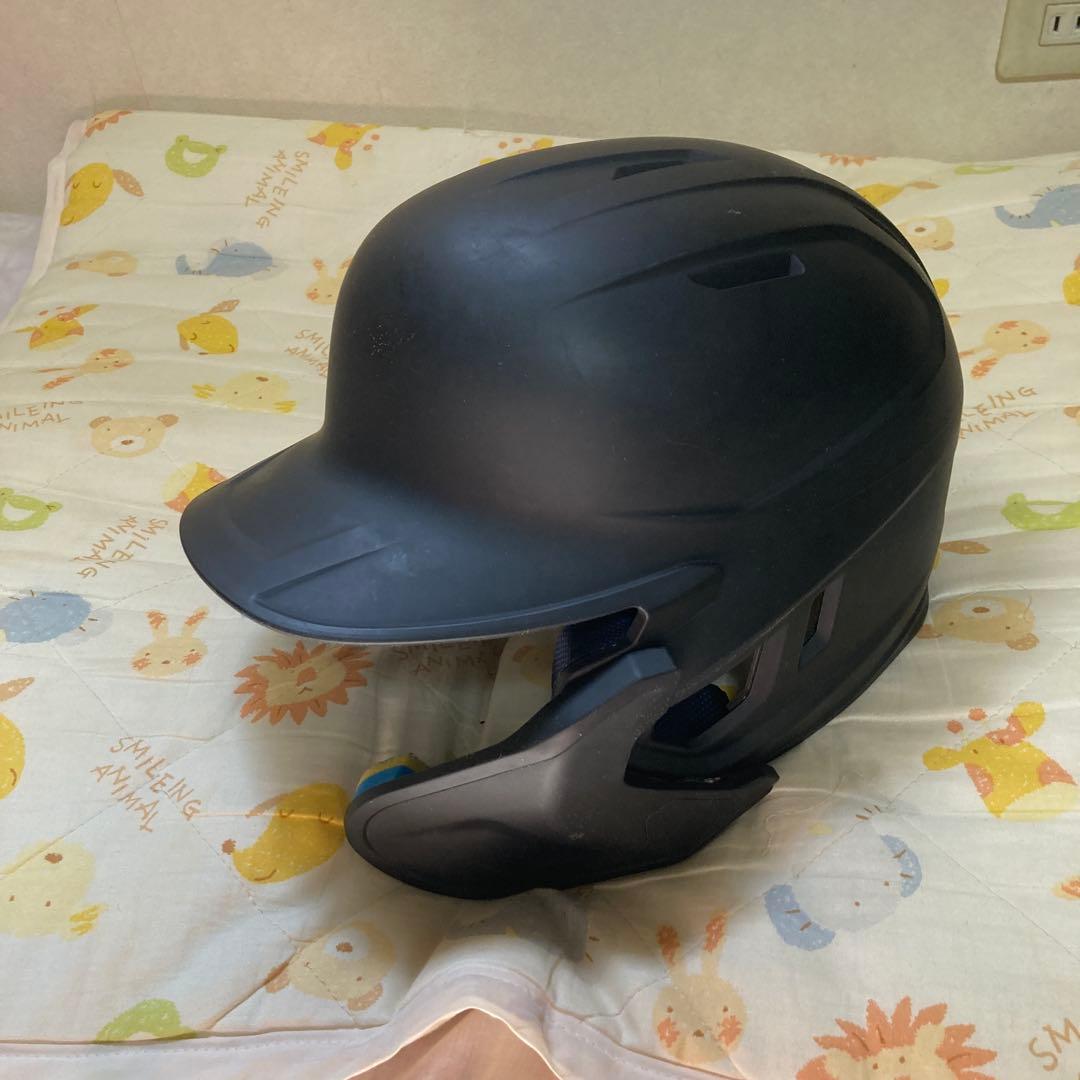 黒色 野球用ヘルメット ゼット（ZETT） 交換無料 野球 ヘルメット 両耳 軟式 右打者 左打者