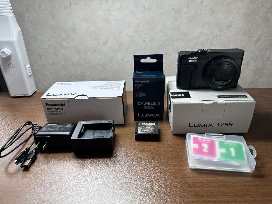 Panasonic LUMIX DC-TZ99バッテリーパックチャージャー付属 Panasonic LUMIX DC-TZ99 ブラック | MAP RENTAL