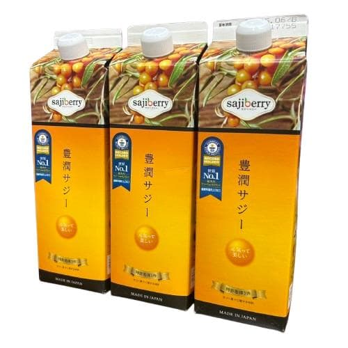 豊潤 サジー 1000ml × 3本 新品・未開封 - メルカリ