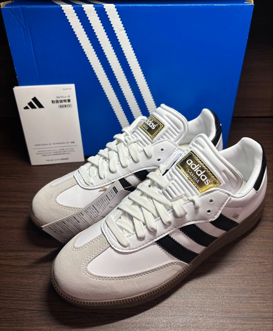 アディダスオリジナルス サンバ ゴルフ 未使用　size25.0㎝ adidas（アディダス） adidas originals スニーカー SAMBA GOLF サンバ