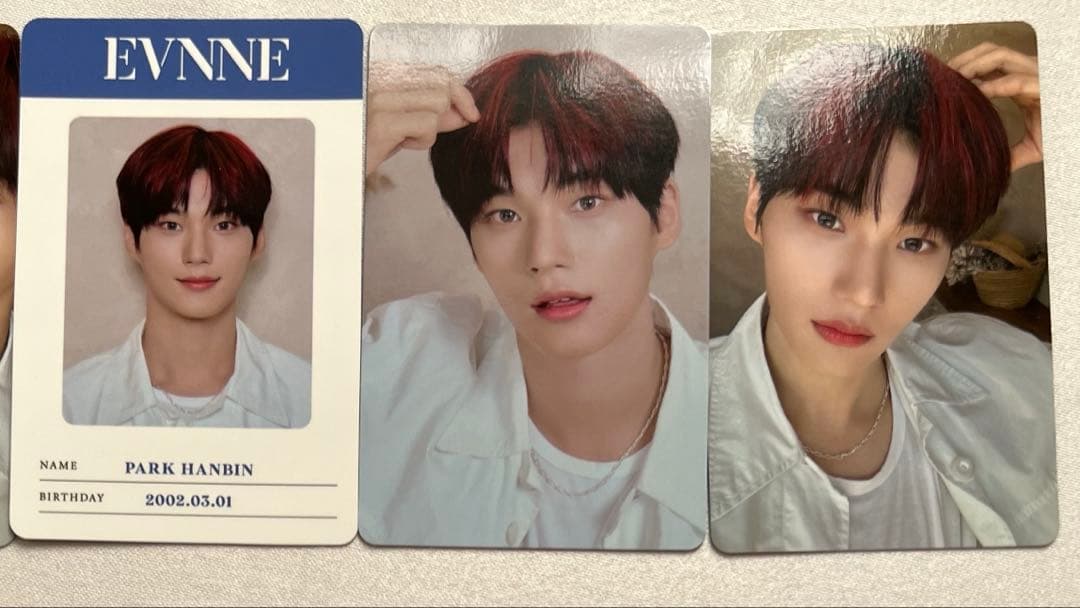 evnne パクハンビン トレカ - メルカリ