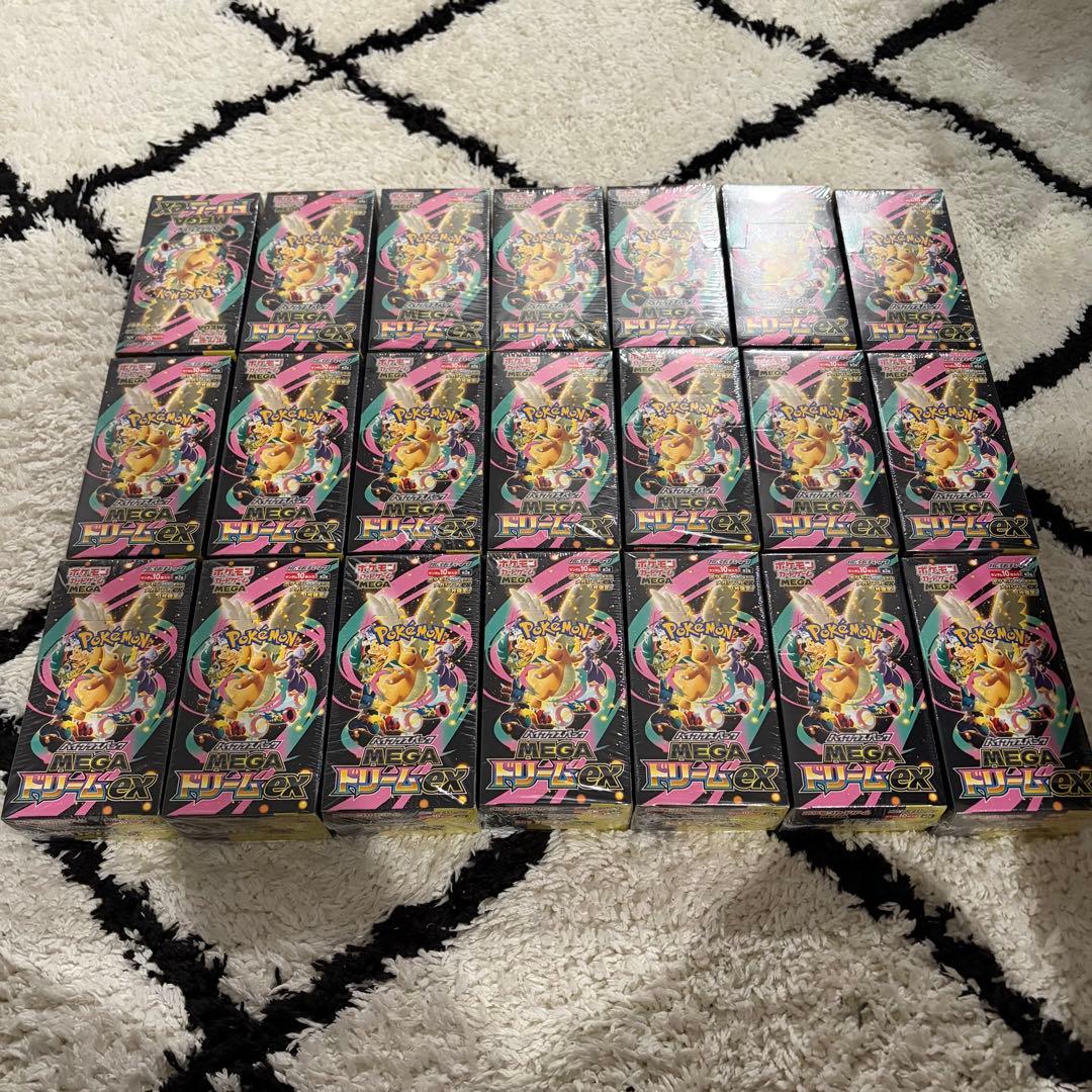 新品未開封】MEGAドリームex シュリンク付き 21BOX ポケモンカード
