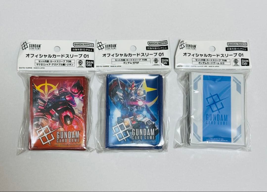 ガンダムカードゲーム 公式スリーブ - メルカリ