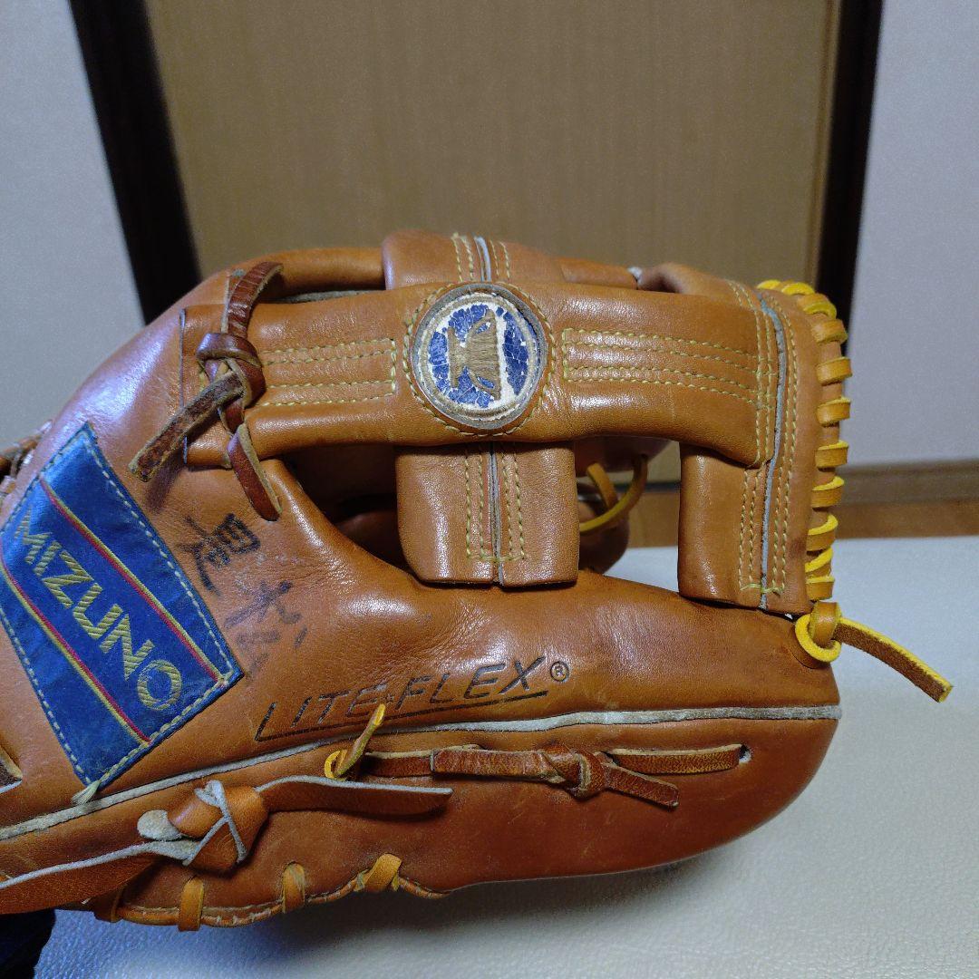 ミズノ ワールドウィン青カップ 原辰徳モデル 一般軟式用グローブ