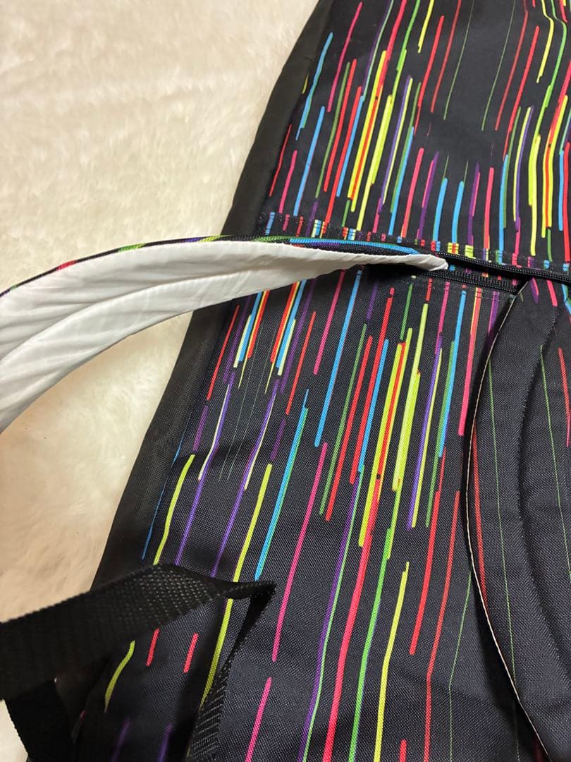 展示用 【未使用に近い】バートン ボードケース カラフルストライプ