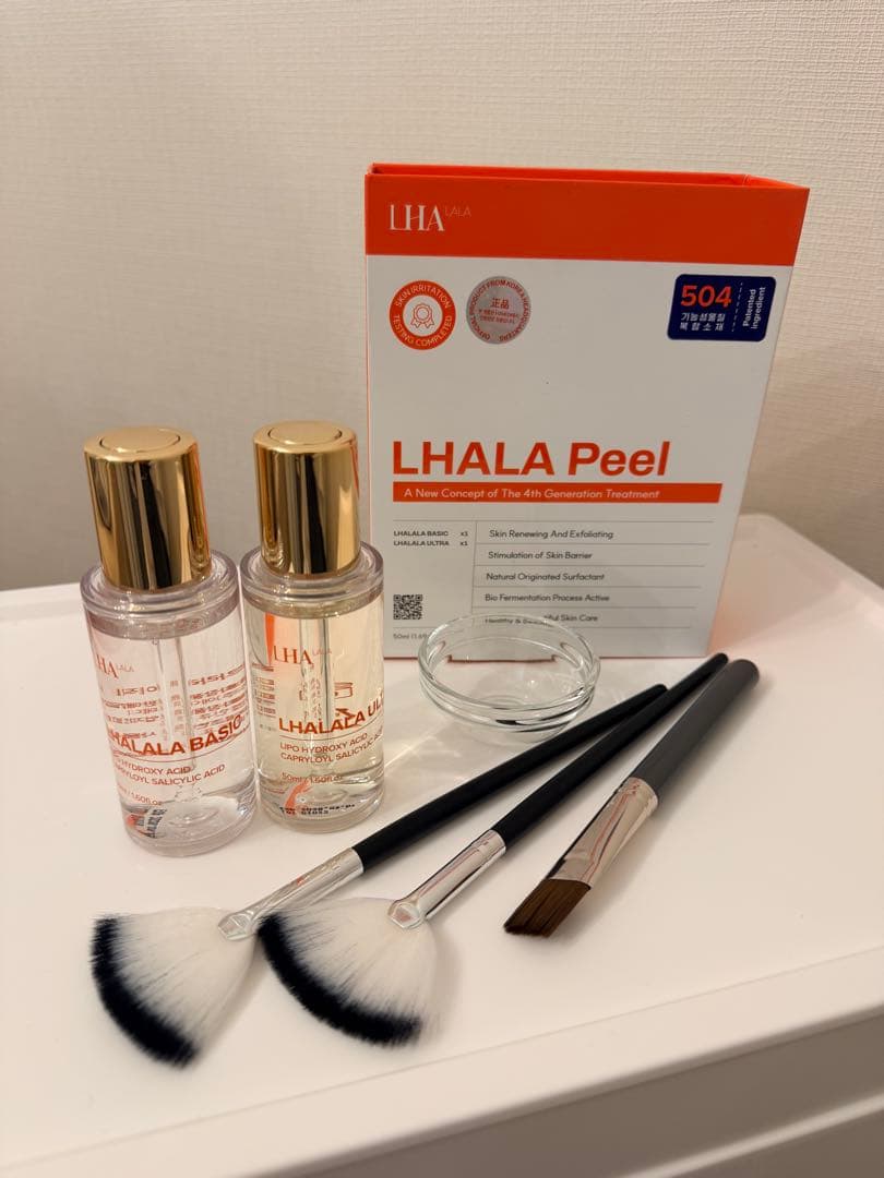 大人気☆最新版 ララピール504 正規品｜ブラシ＆ボウル付き｜未開封