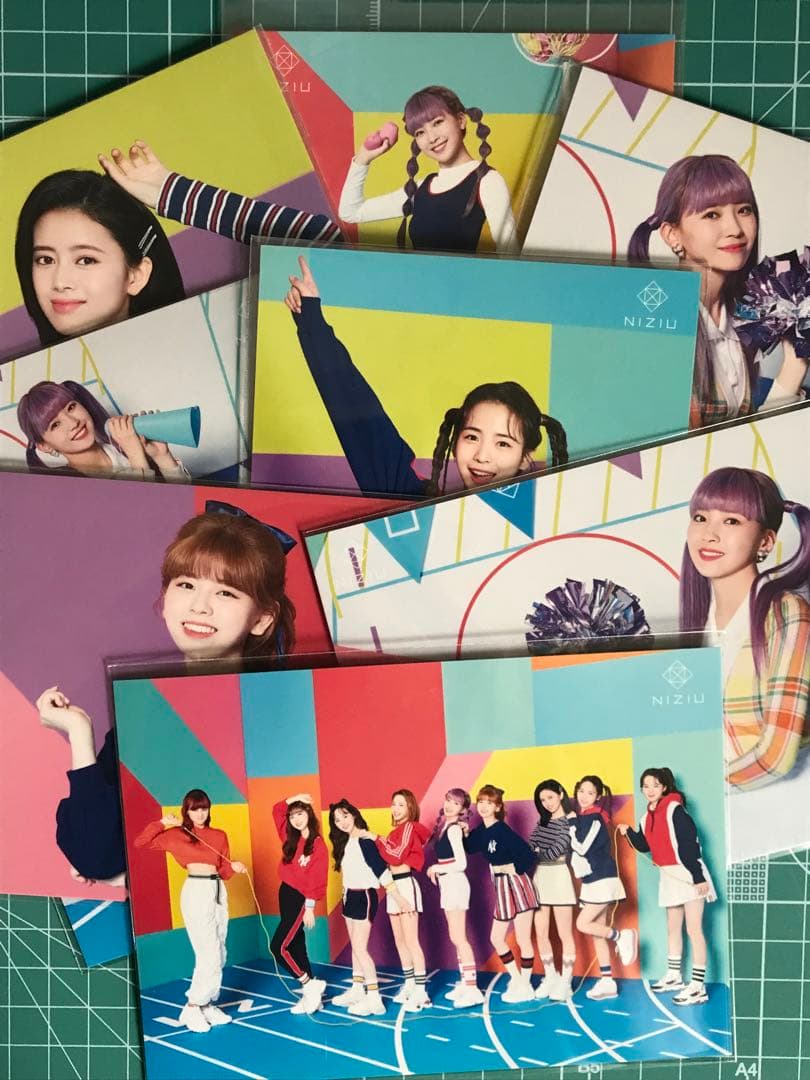 NiziU 運動会 マヤ リク マユカ リマ オール ラントレ 8枚のセット