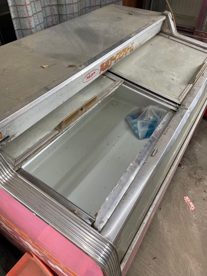 メルカリ家財便送料12000円込アイス冷凍庫 Kaneboアイスクリーム 業務