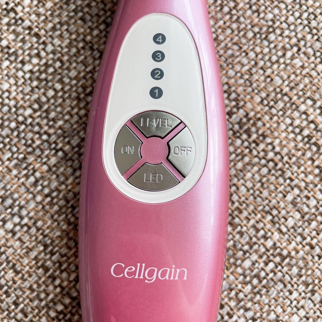 Cellgain セルゲイン 美顔器 ピンク フェイスケア 美容家電 イオン導入