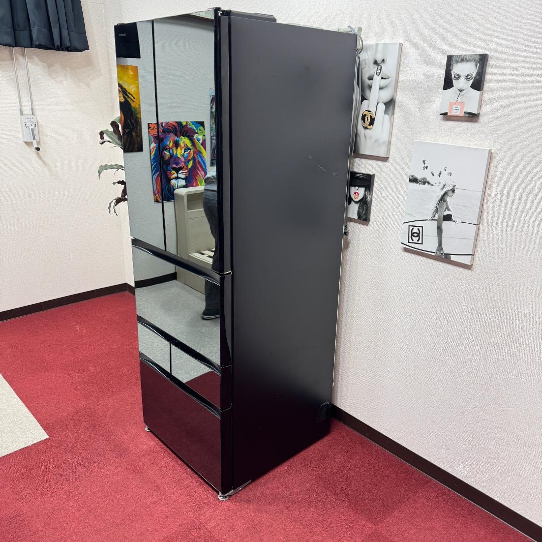 東京23区送料無料 美品東芝ミラーレス6ドア冷蔵庫 2019年製508L - メルカリ
