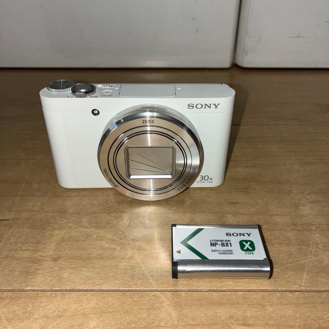 外観極美品】SONY Cyber-shot DSC-WX500 ホワイト - メルカリ