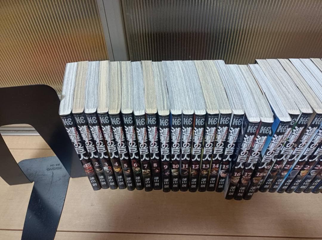 超絶美品 帯付き 進撃の巨人 初版 全巻 全巻セット 諌山創 全34巻