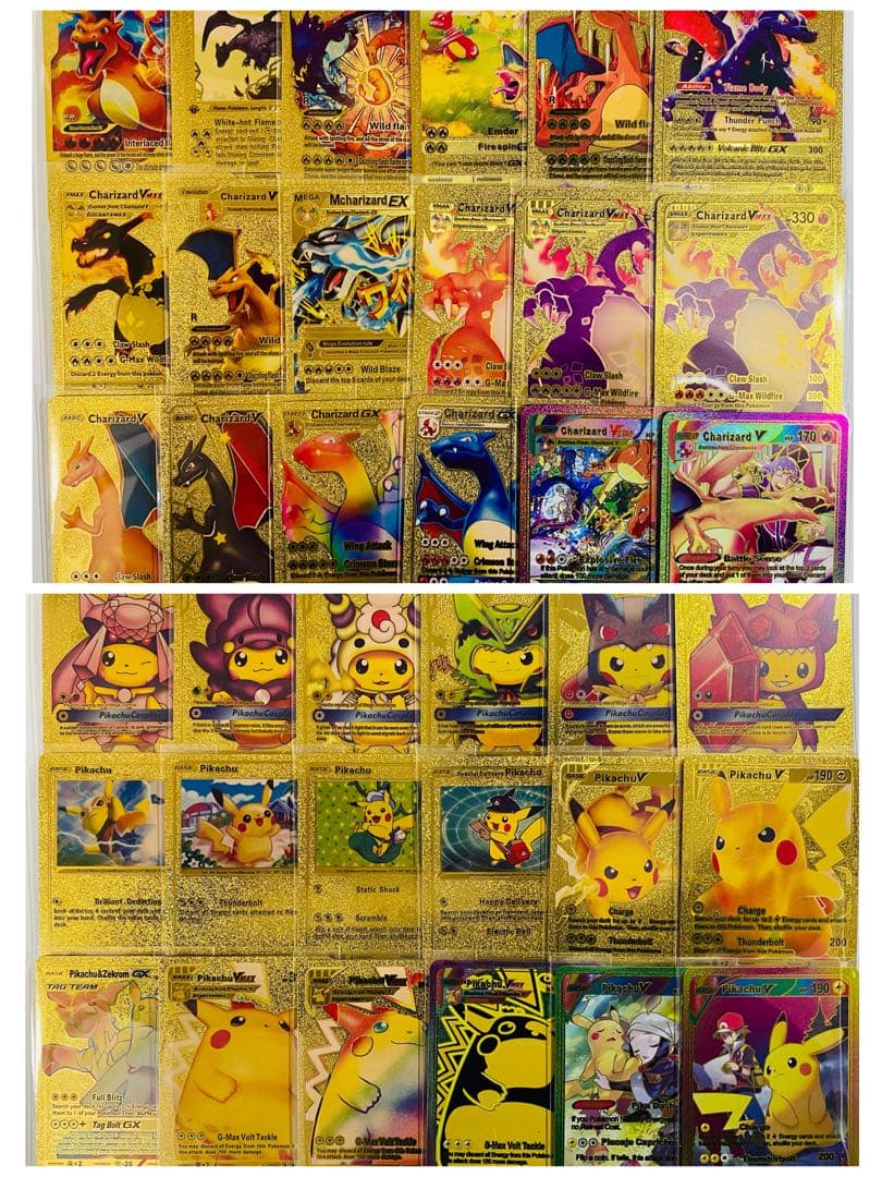 即日発送】〖大量36枚〗ポケモンカード 海外版 ゴールドカード