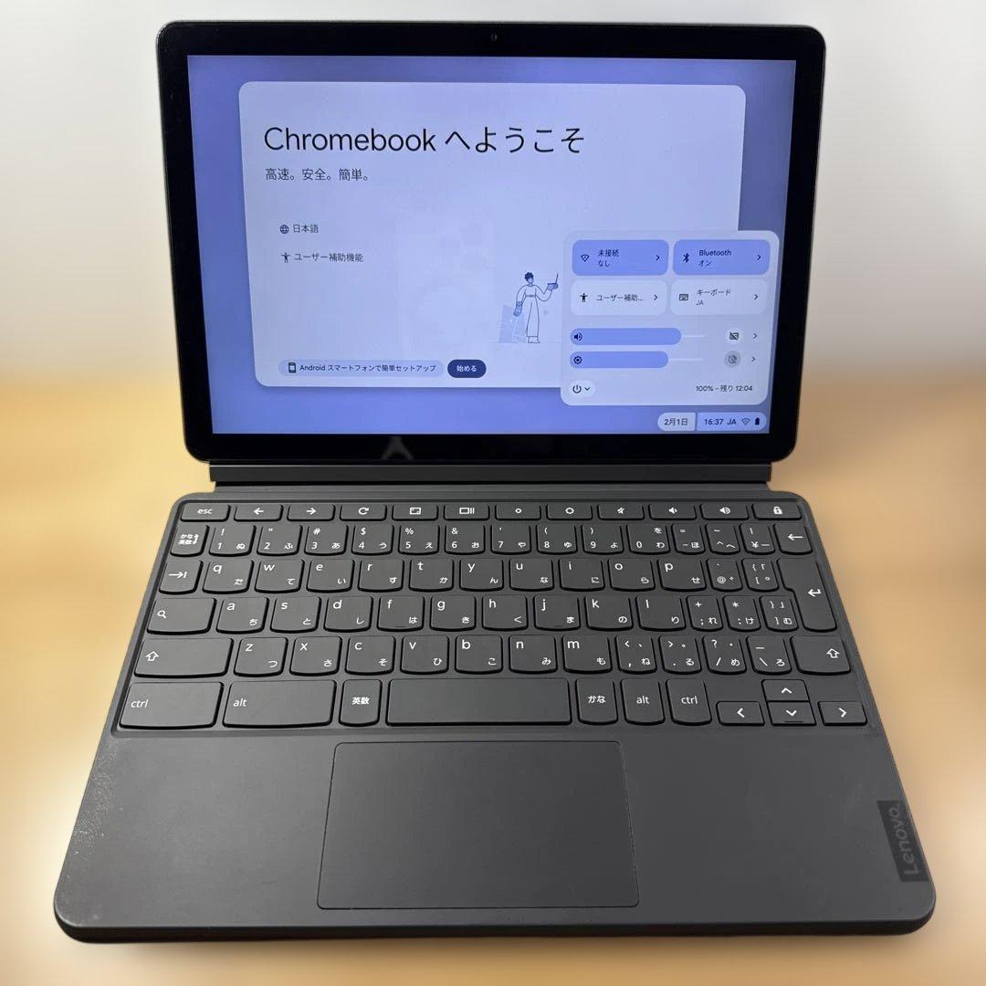 Chromebook Lenovo CT-X636F Idea Pad【美品】 Lenovo（レノボ） 【全額返金保証】【最速発送】Lenovo IDEAPAD Duet