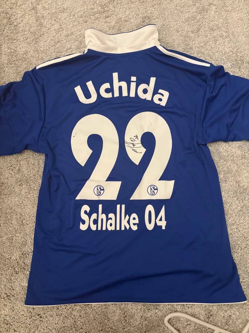 超貴重！Uchida 22 Schalke 04 サイン入りシャツ 超貴重！Uchida 22 Schalke 04 サイン入りシャツ - メルカリ