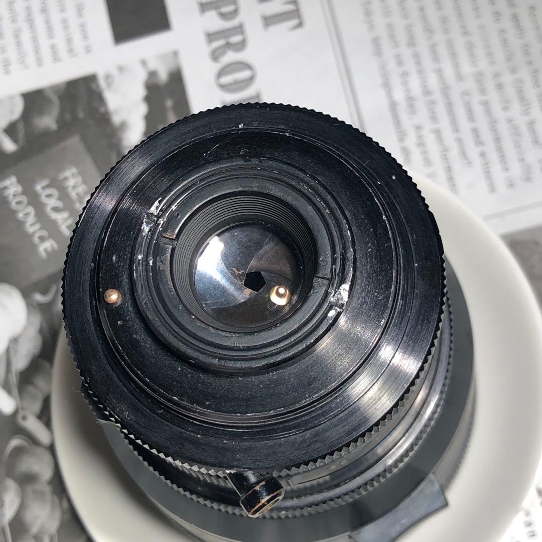 映画向け 希少iscoramananamorphic 50mm f2.8 m42