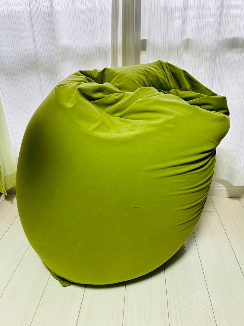 引取りのみ】ヨギボーマックス ライムグリーン - メルカリ