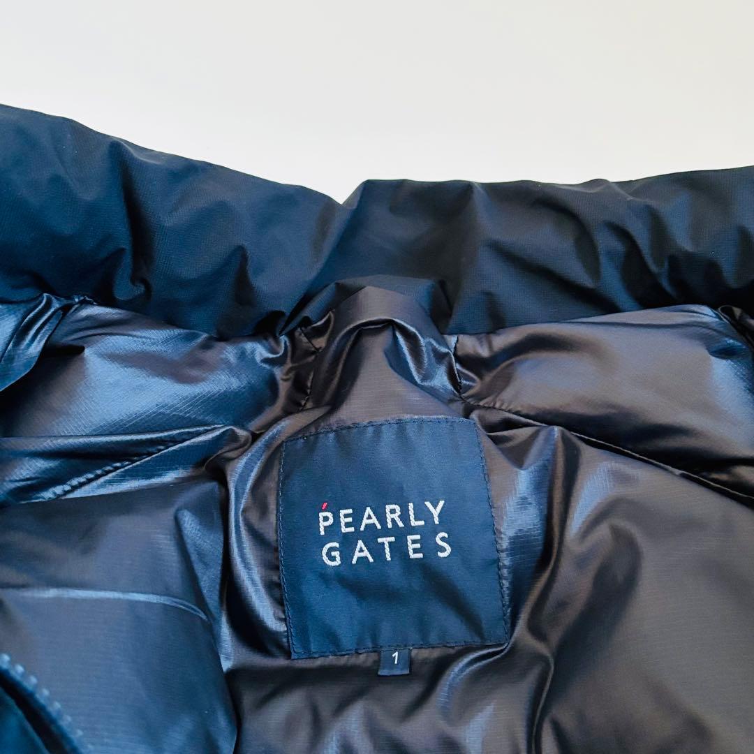 1596【極美品】パーリーゲイツ エアーベスト 超軽量 調節可能 ダウン