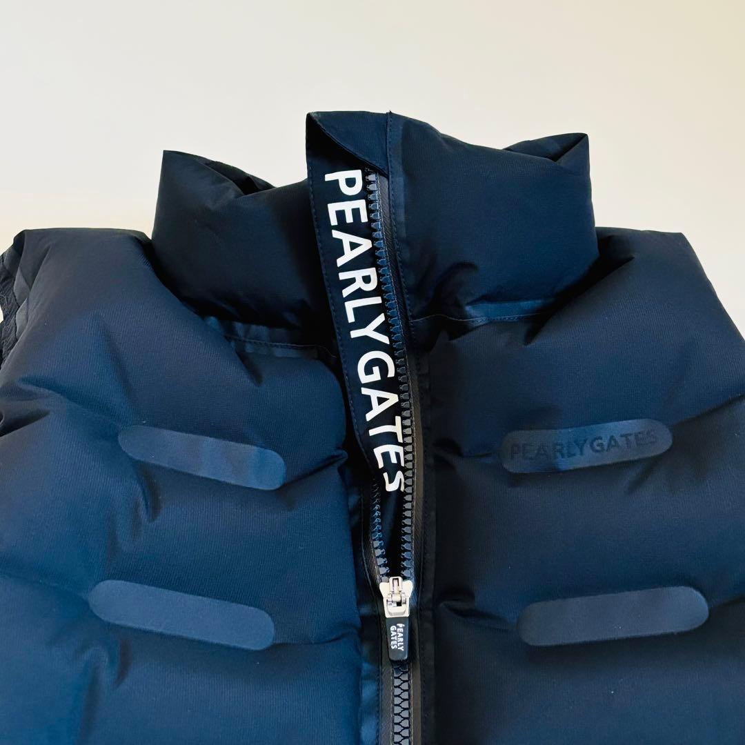 1596【極美品】パーリーゲイツ エアーベスト 超軽量 調節可能 ダウン