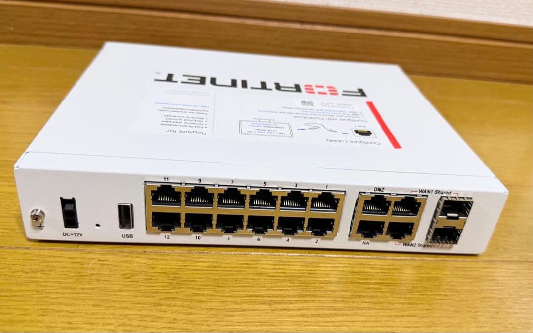 FORTINET FORTIGATE-80E(ライセンス切れ)【v7.4.9】② - メルカリ