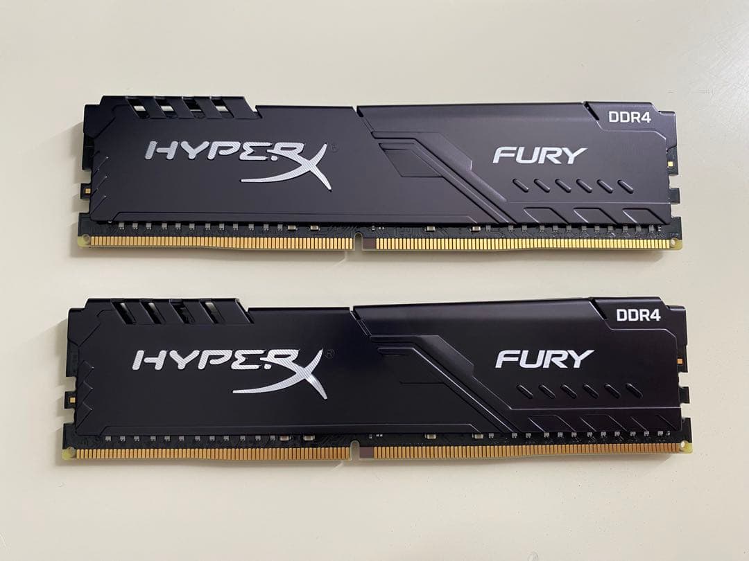 HyperX FURY DDR4 2666MHz 16GBx2枚 計32GB - メルカリ