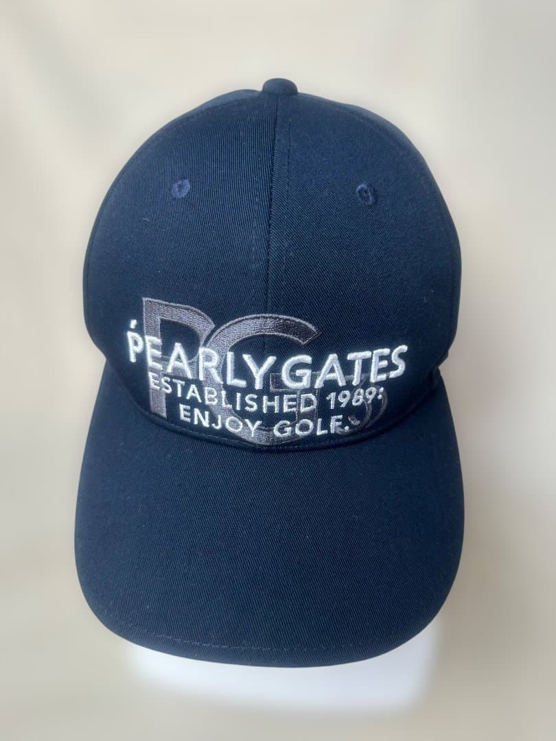 PEARLY GATES ネイビーキャップ 訳あり - メルカリ