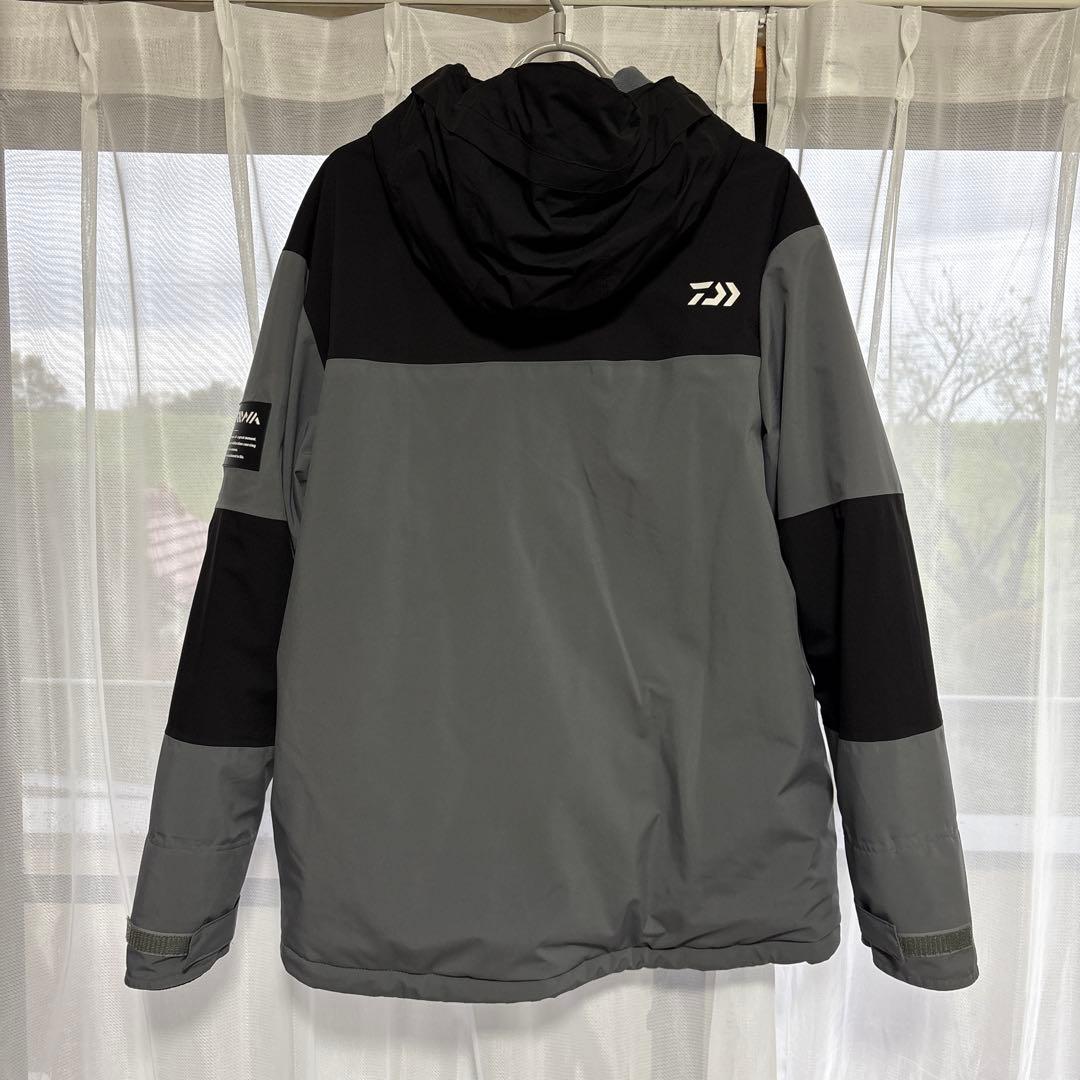 Daiwa レインマックス防水防寒 Lサイズ グレー/ブラック