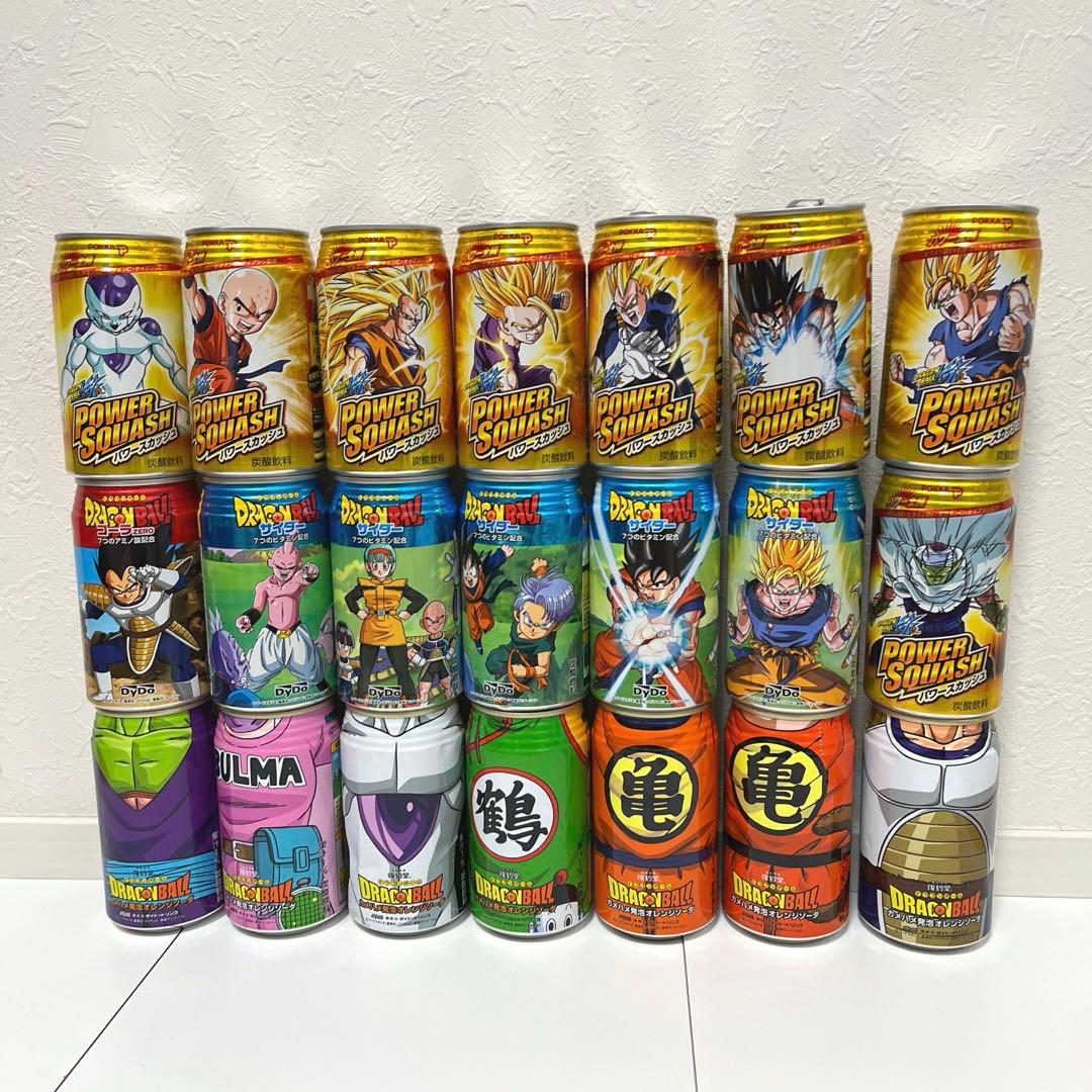 パワースカッシュ ドラゴンボール 空き缶 - メルカリ