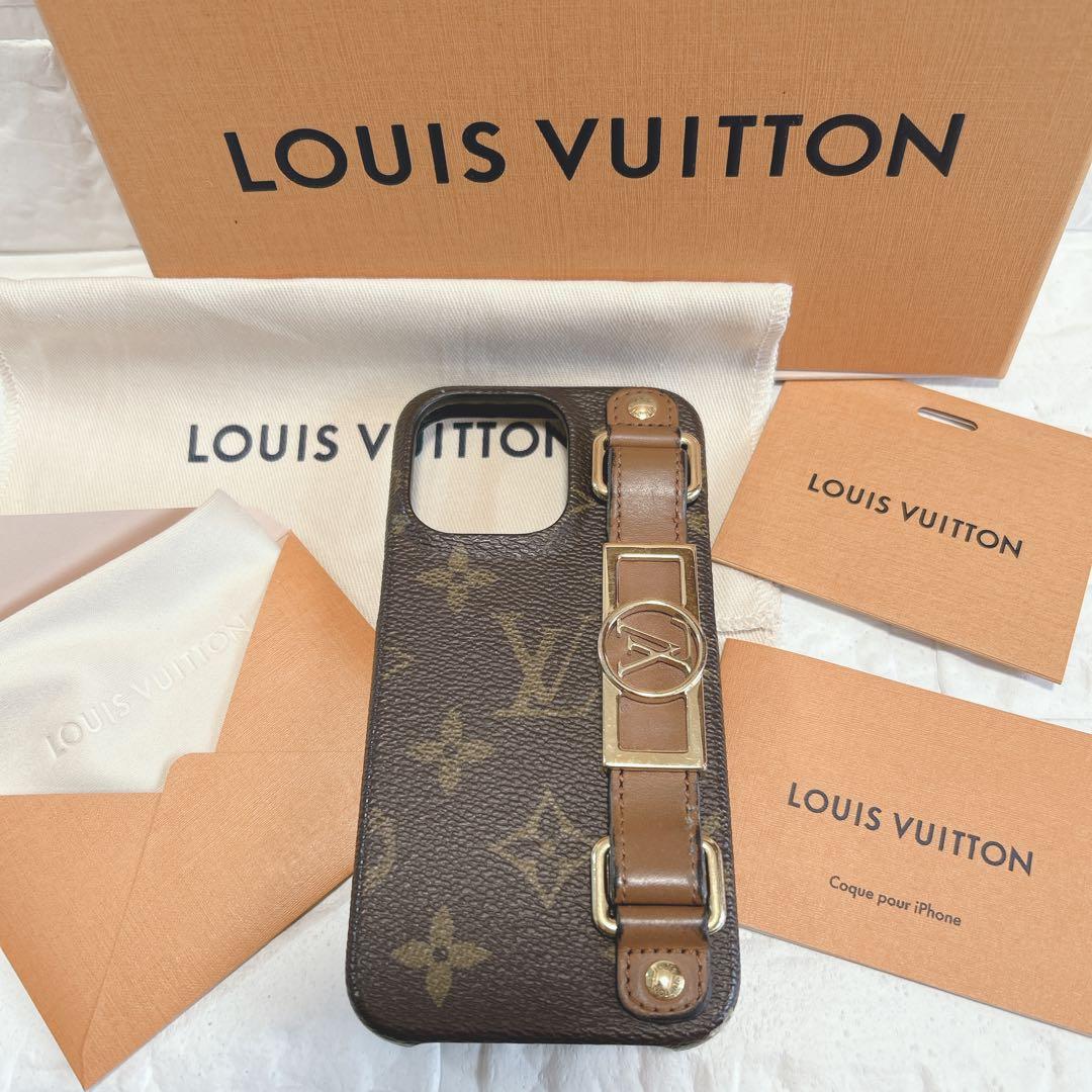 ルイヴィトン バンパー ドーフィーヌ モノグラム iPhone13Pro 箱付き