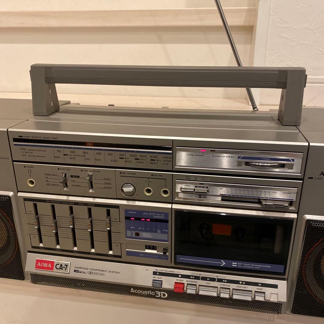 ジャンク品AIWA CARRYING COMPONENT SYSTEM CA-7 - メルカリ