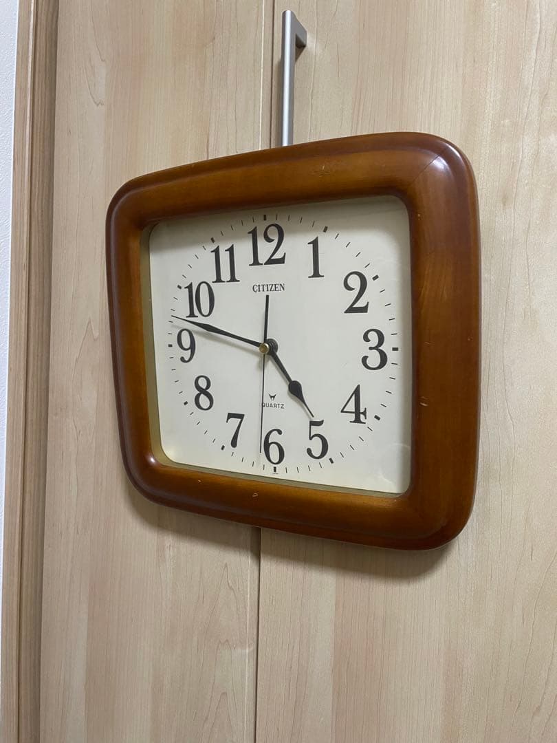 80's CITIZEN 掛け時計 ミッドセンチュリー ヴィンテージ レトロ