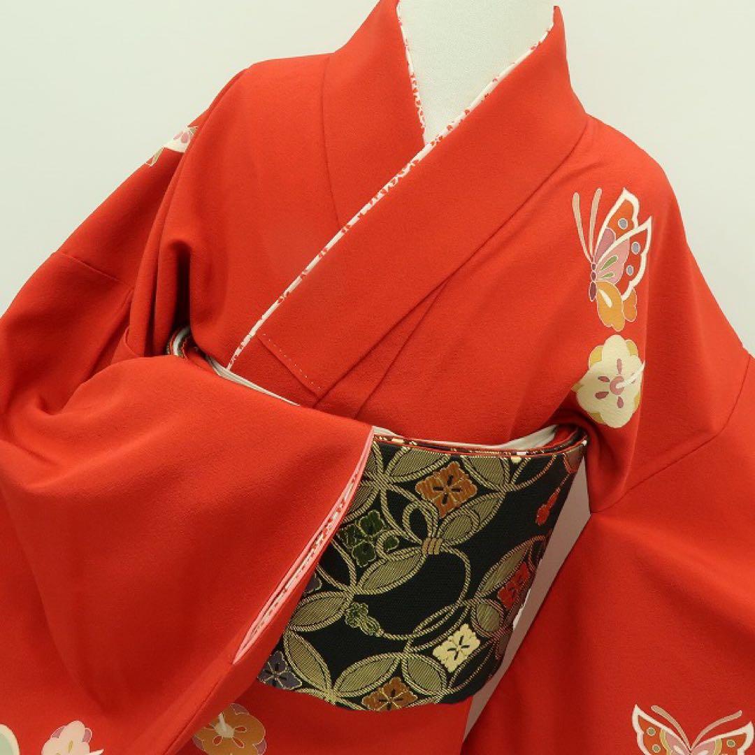 塩様専用✺美品 正絹 七五三 7歳 女児 四つ身着物 金駒刺繍