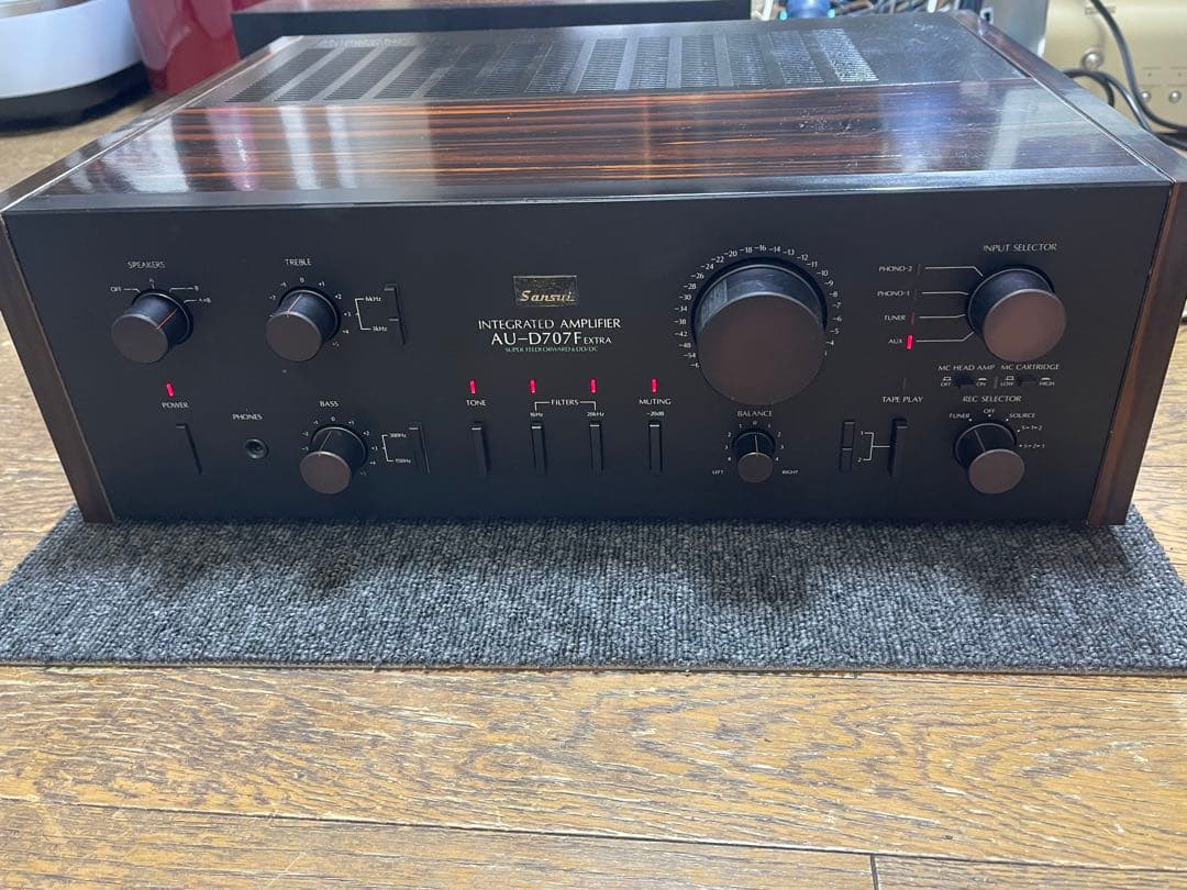 納*豆様 Sansui（サンスイ） AU-D707Fextra (02) SANSUI AU-D707F EXTRA Integrated Amplifier Vintage Transistor Amp