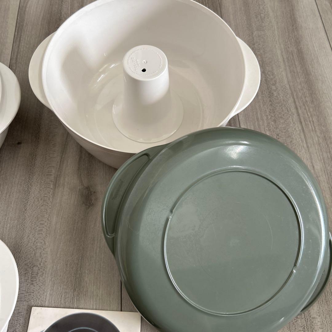 電子レンジ調理セットタッパーウェアtapperware タッパーウェーブ2000