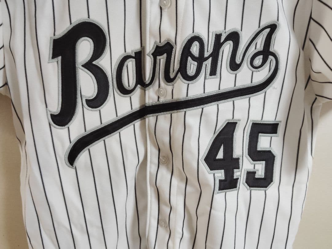 マイケル ジョーダン MLB バロンズ レプリカユニフォーム デロング44