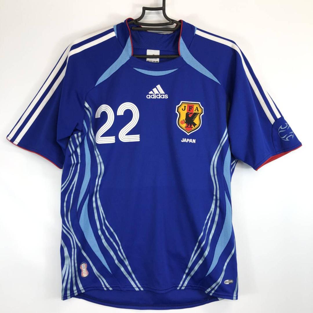アディダス 日本代表 半袖ユニフォーム Sサイズ #22 中澤佑二 818189