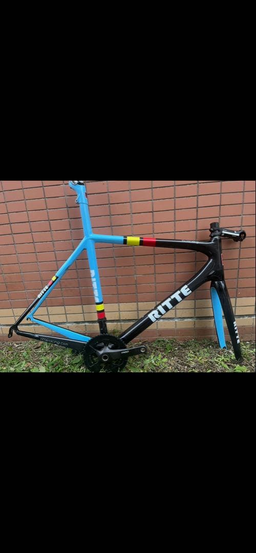 Ritte Bosberg カーボンフレーム 56サイズ センス漂う西海岸系フレーム。 RITTE（リッタ）Bosberg ボスベルグ